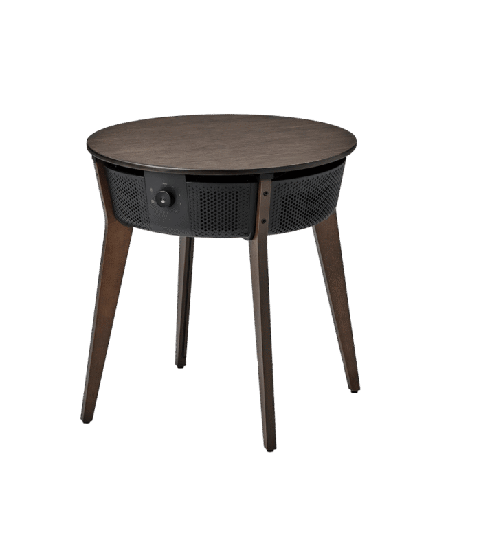 Table with air purifier